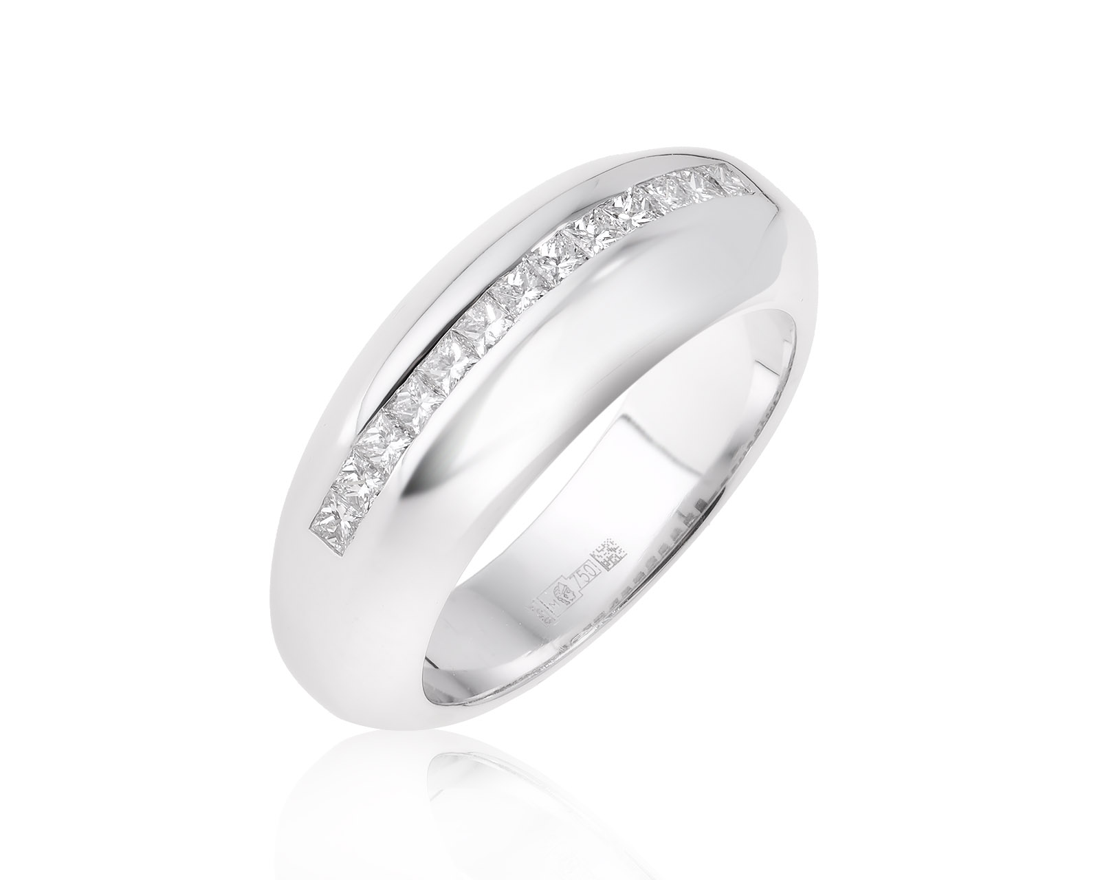 Золотое кольцо с бриллиантами 0.37ct 091024/20