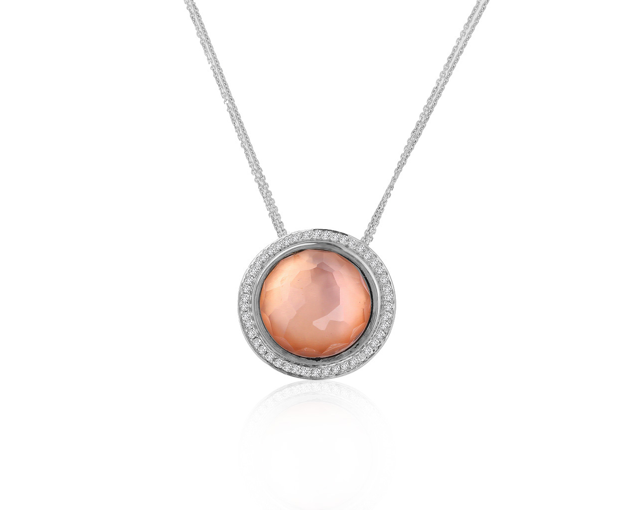 Оригинальный золотой кулон с бриллиантами 0.32ct Giovanni Ferraris 010621/27