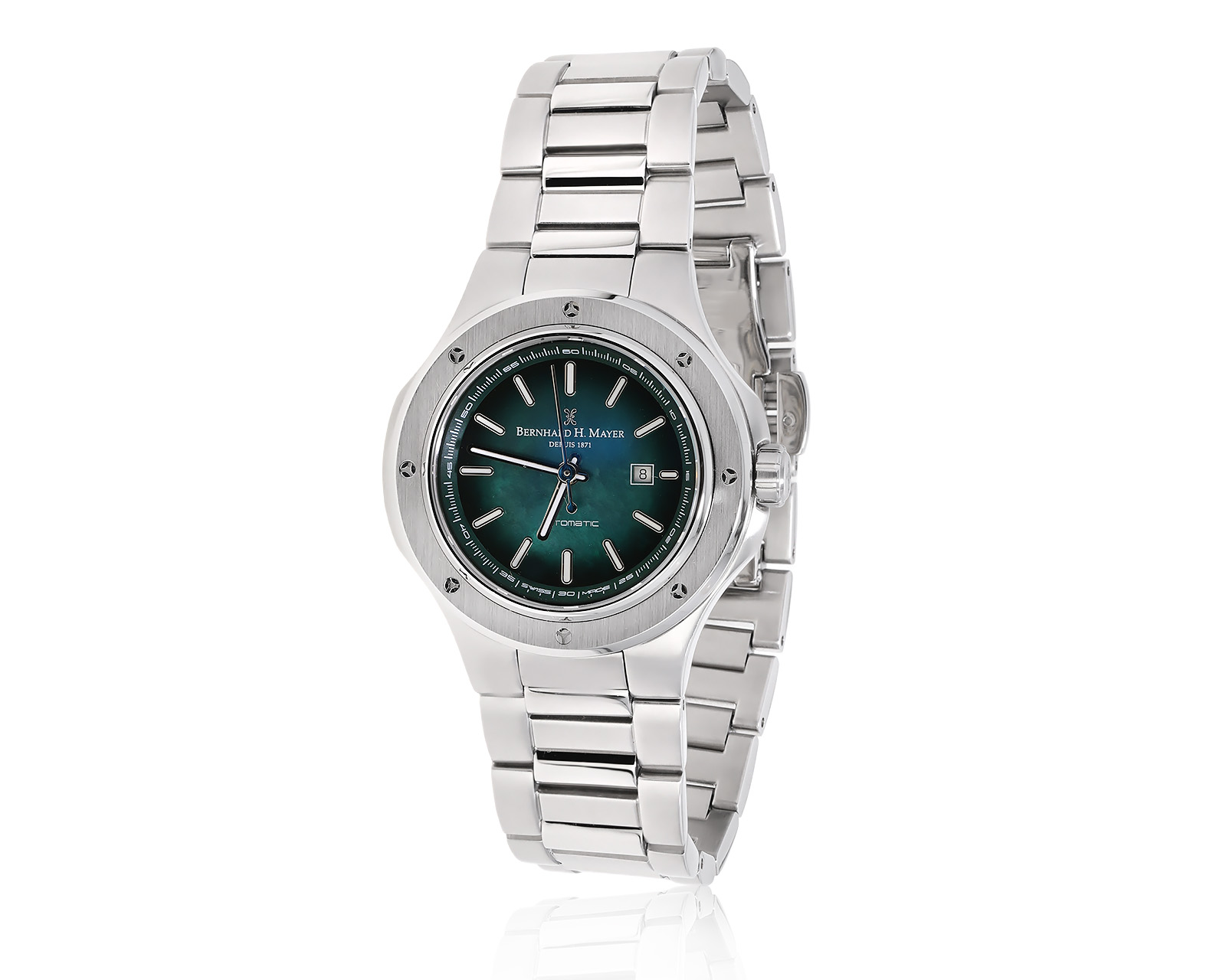 Оригинальные стальные часы Bernhard H. Mayer Empire Clara 270924/7