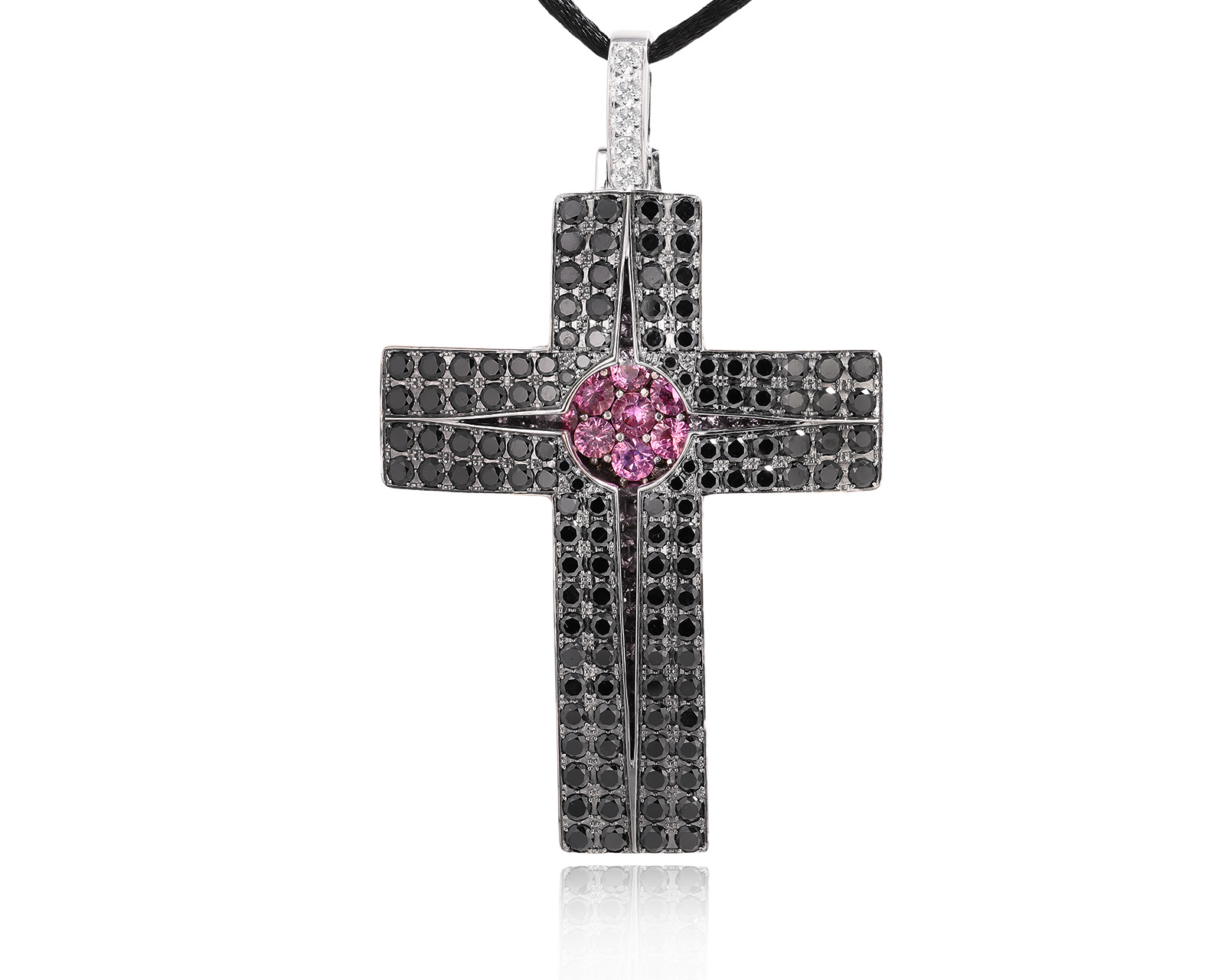 Оригинальный золотой кулон с бриллиантами 7.15ct Stenzhorn 240525/2