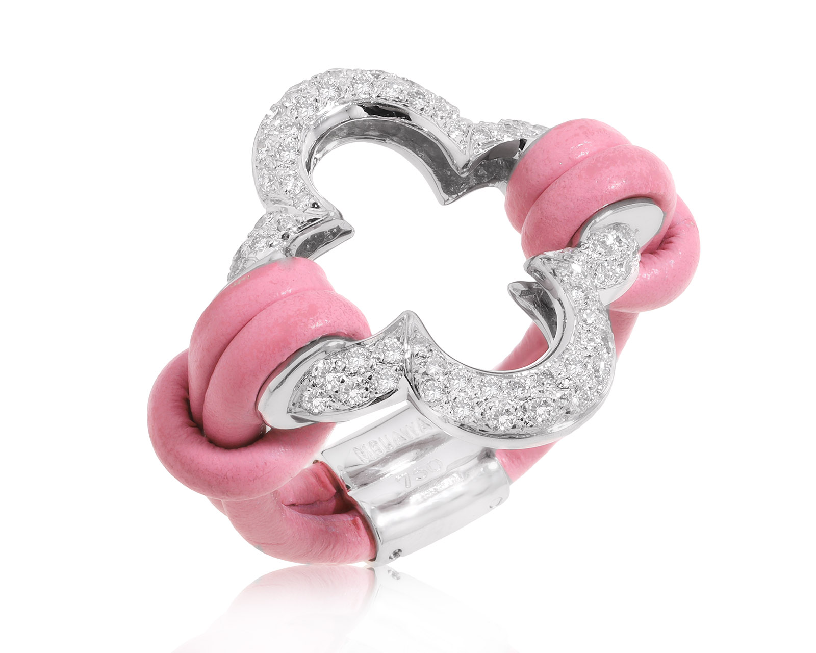 Оригинальное золотое кольцо с бриллиантами 0.46ct Mouawad Heidi Klum 130125/5