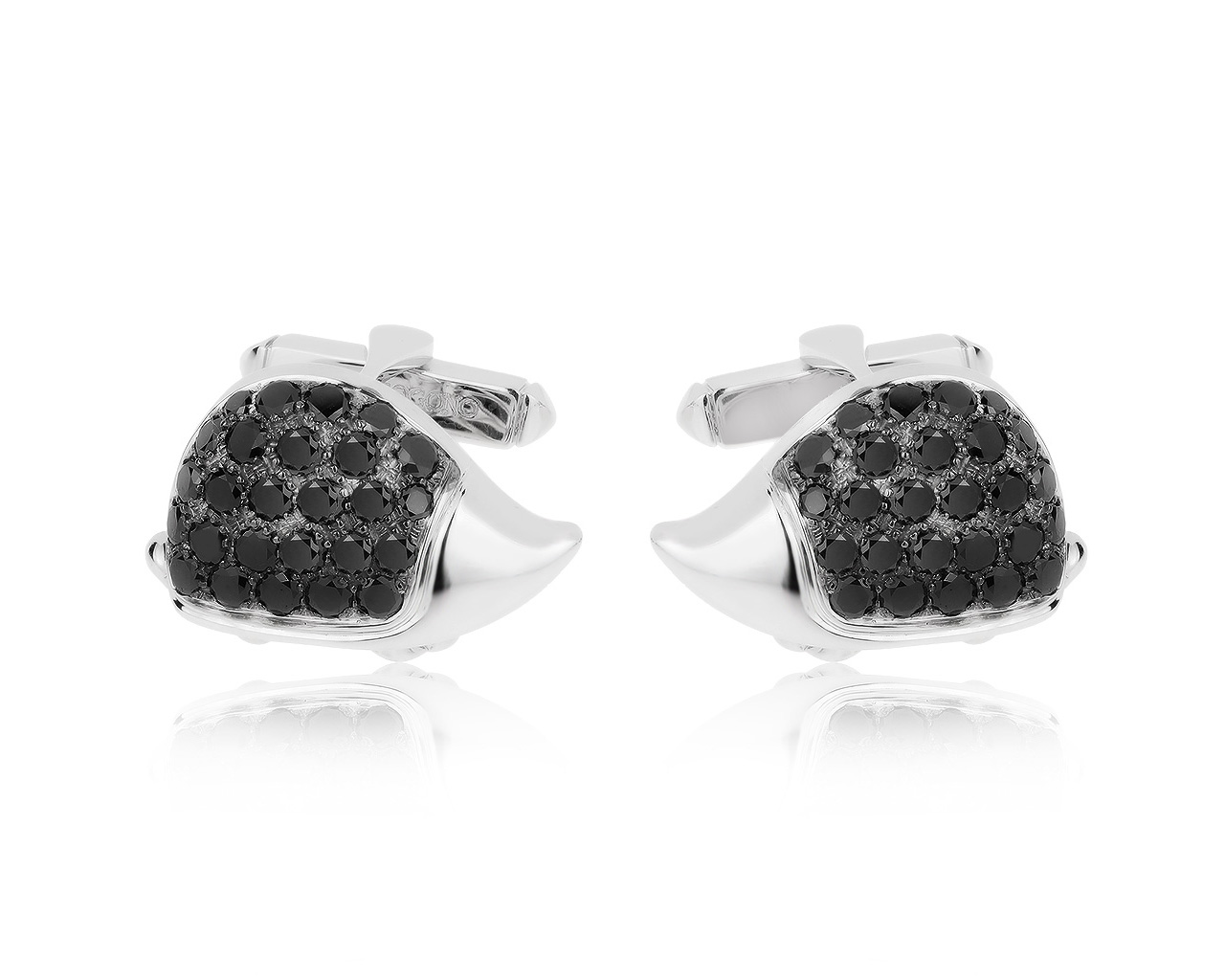 Оригинальные золотые запонки с бриллиантами 2.87ct De Grisogono 221120/1