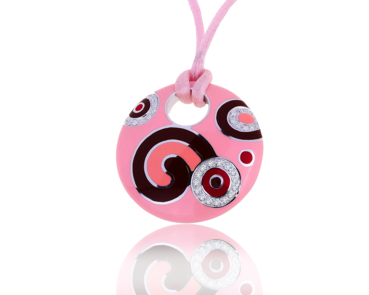 Оригинальный золотой кулон с бриллиантами 0.50ct Roberto Coin 231119/4