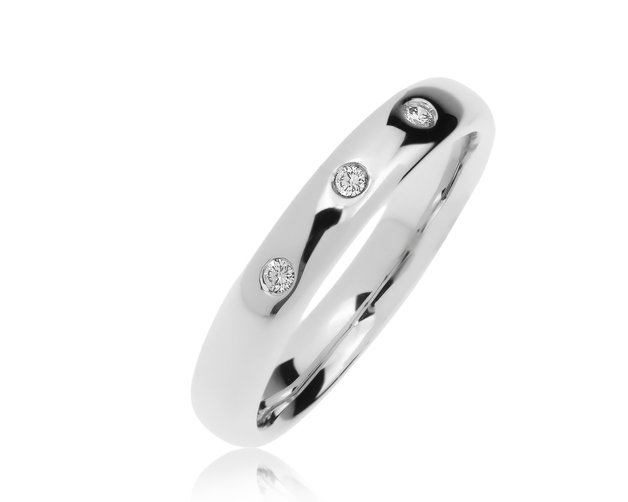 Прелестное золотое кольцо с бриллиантами 0.04ct 090920/2