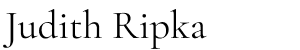 Judith Ripka