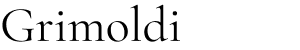 Grimoldi