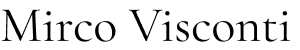 Mirco Visconti