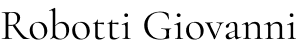 Robotti Giovanni